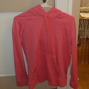 Women's Pink Adidas hoodie